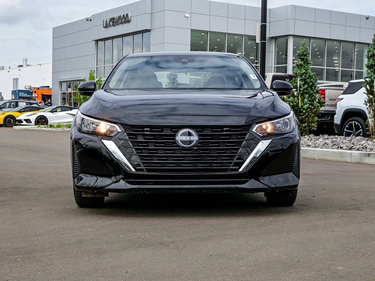 2025 Nissan Sentra SV CVT Black Sherwood Park - photo #2