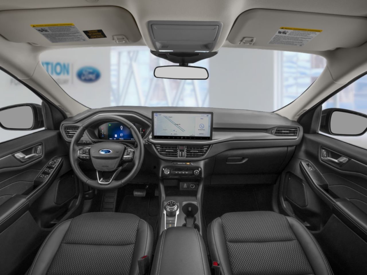 Ford Escape VHR TA 2025 Blanc astral métallisé trois couches Châteauguay - photo #9