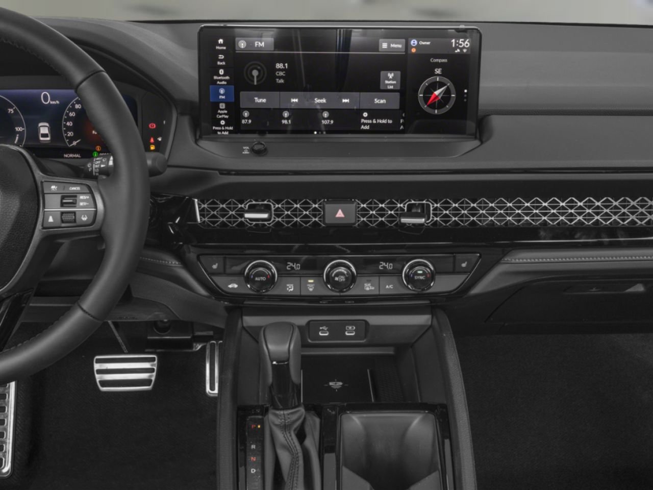 HONDA Accord Hybride Sport-L eCVT 2026 Gris météorite métallisé Lévis - photo #7