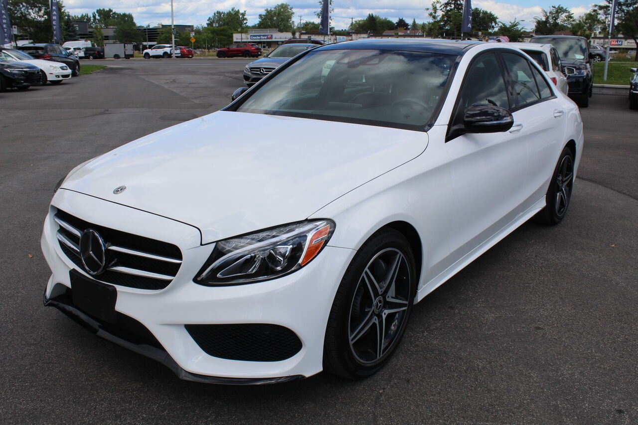 2018 Mercedes-Benz Classe-C VIN: 55SWF4KB3JU264149 White Sainte-Rose - photo #1
