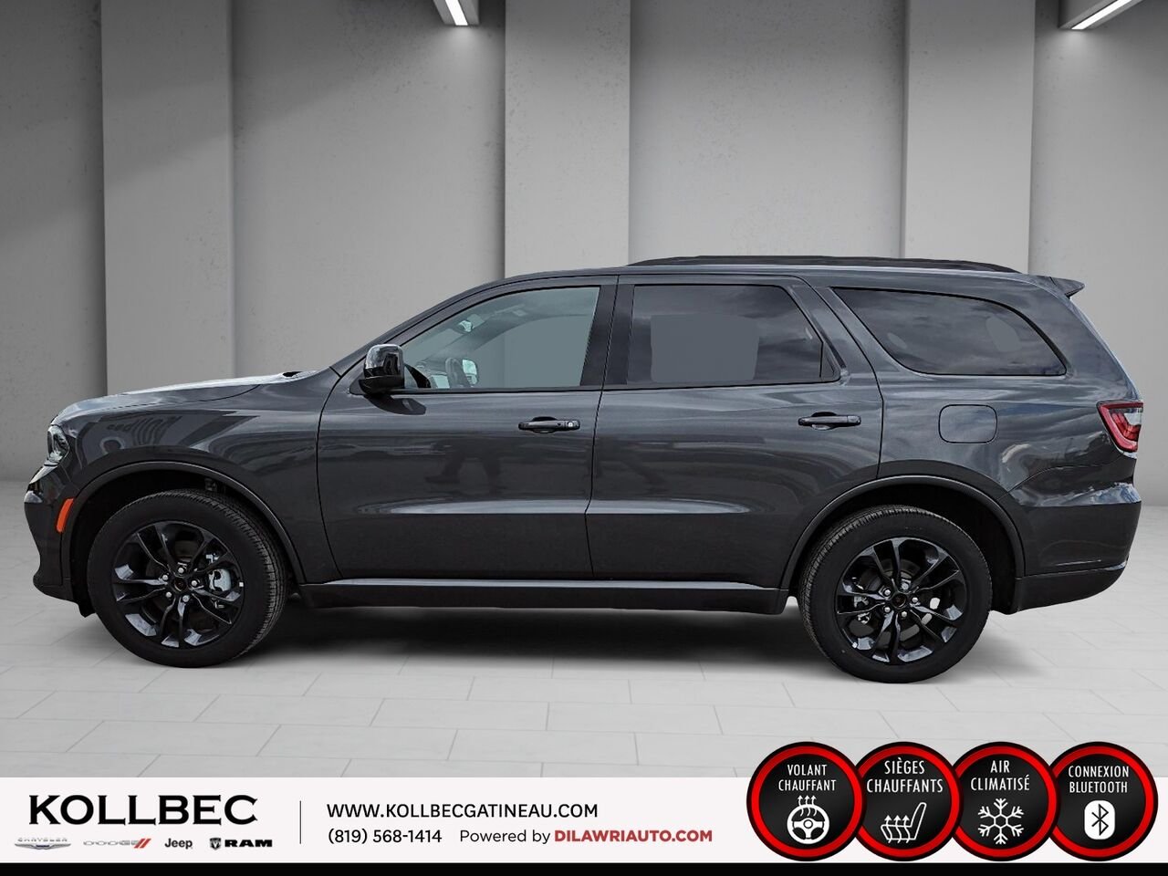 Dodge Durango GT TI 2026 Gris vaporeux Ottawa & Gatineau - photo #18