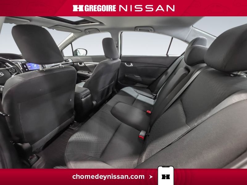 2015 Honda Civic Grey Saint-Eustache - photo #26