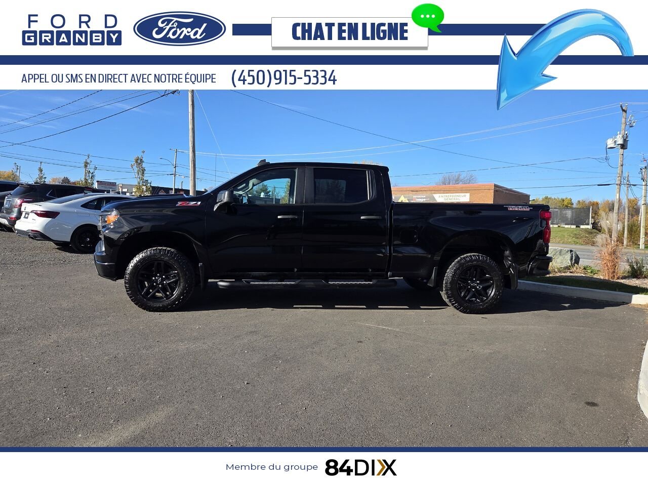 2023 Chevrolet Silverado 1500 Black Granby - photo #3