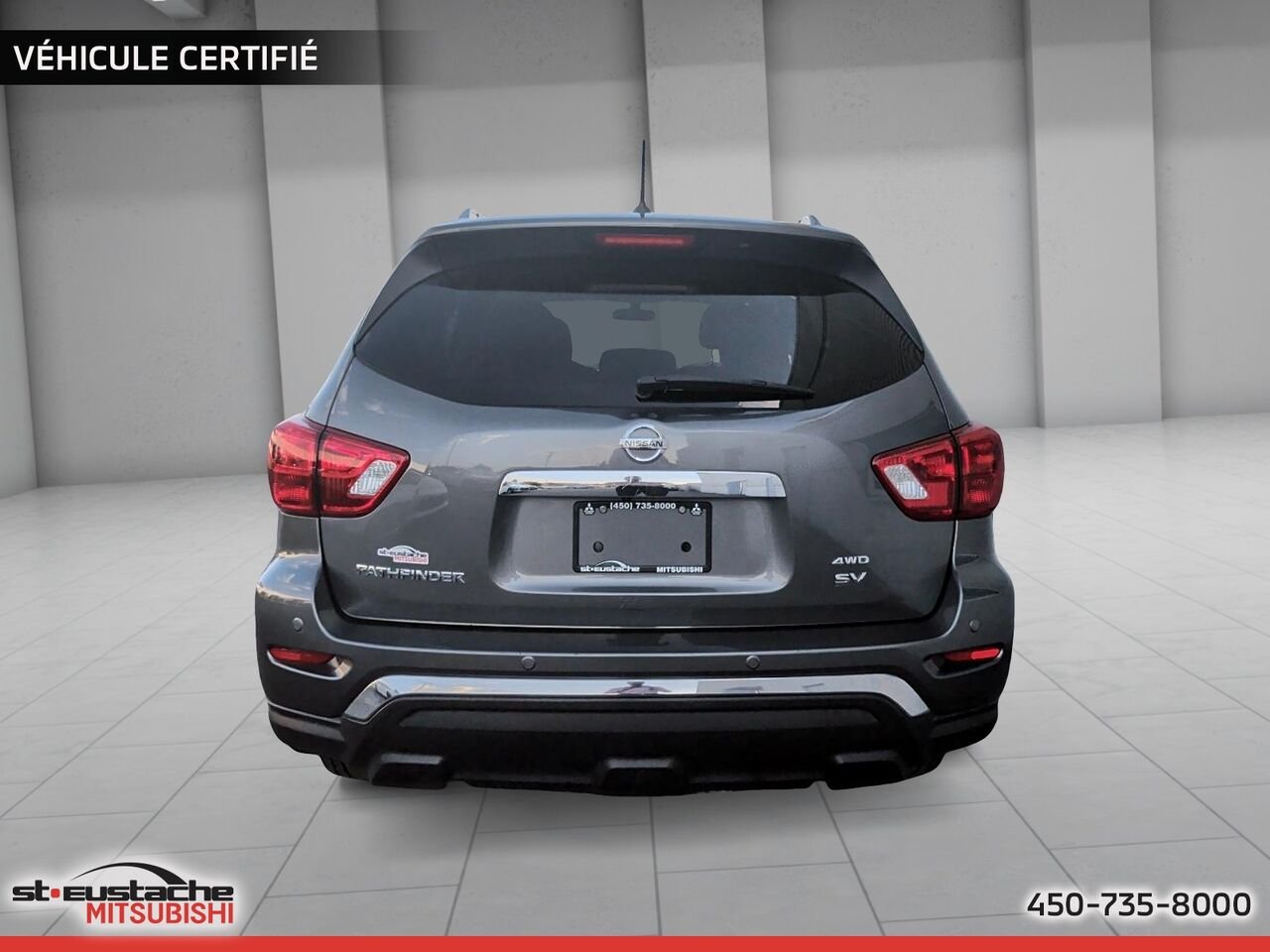 Nissan Pathfinder 2017 Gris Saint-Eustache - photo #2