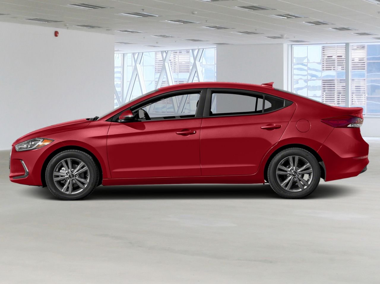 2018 Hyundai Elantra Red Gatineau - photo #3