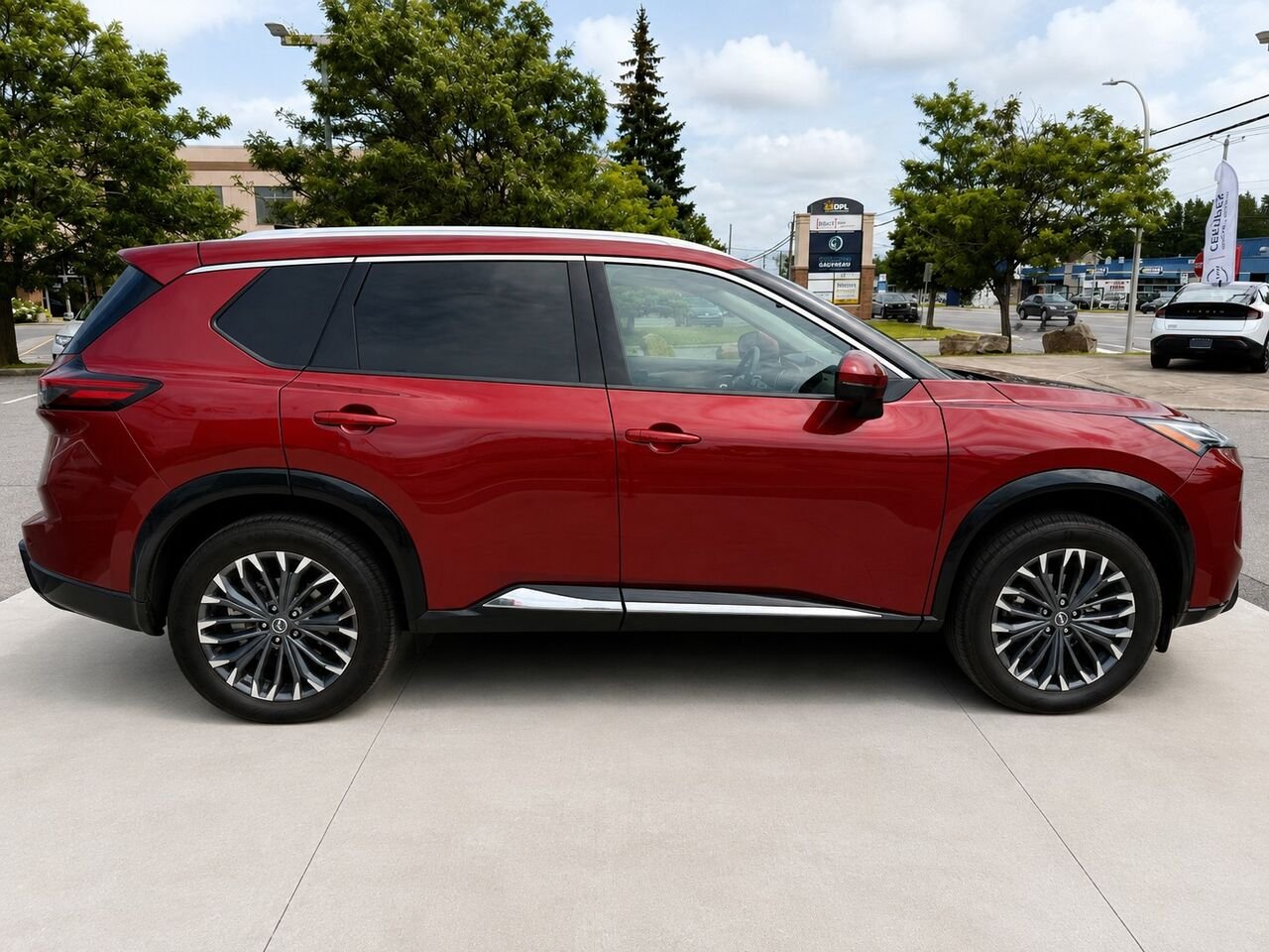 2026 NISSAN Rogue ROGUE PLATINE Scarlet Ember Tintcoat Châteauguay - photo #7