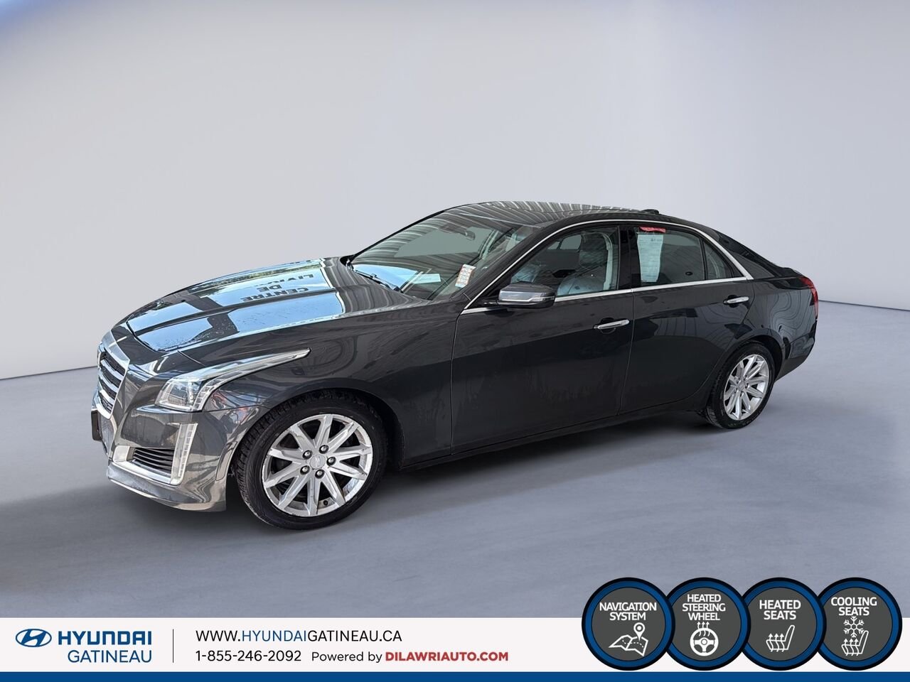 Cadillac Berline CTS Berline 3.6L 4 portes, de luxe, à TI 2015 Ottawa & Gatineau - photo #4