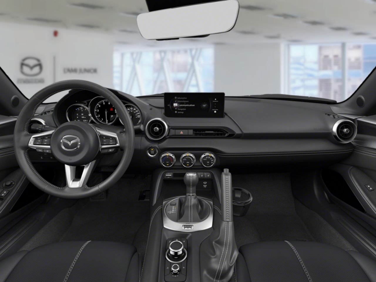 MAZDA MX-5 RF NIV JM1NDAM70T0706851 2026 Gris aéro métallisé Chicoutimi - photo #2