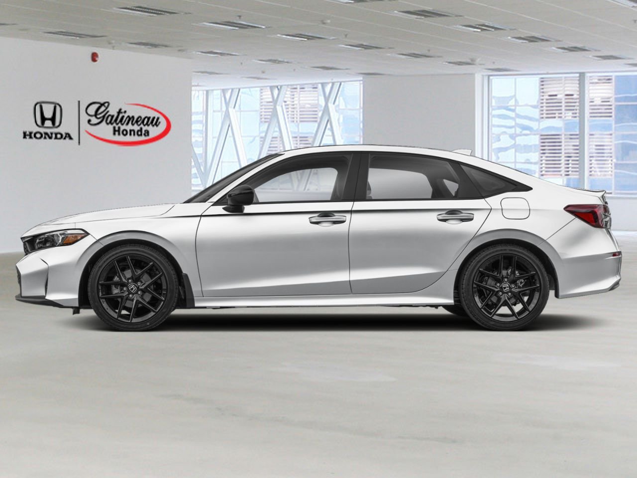 Honda Civic Sedan 2026 Blanc Gatineau - photo #2