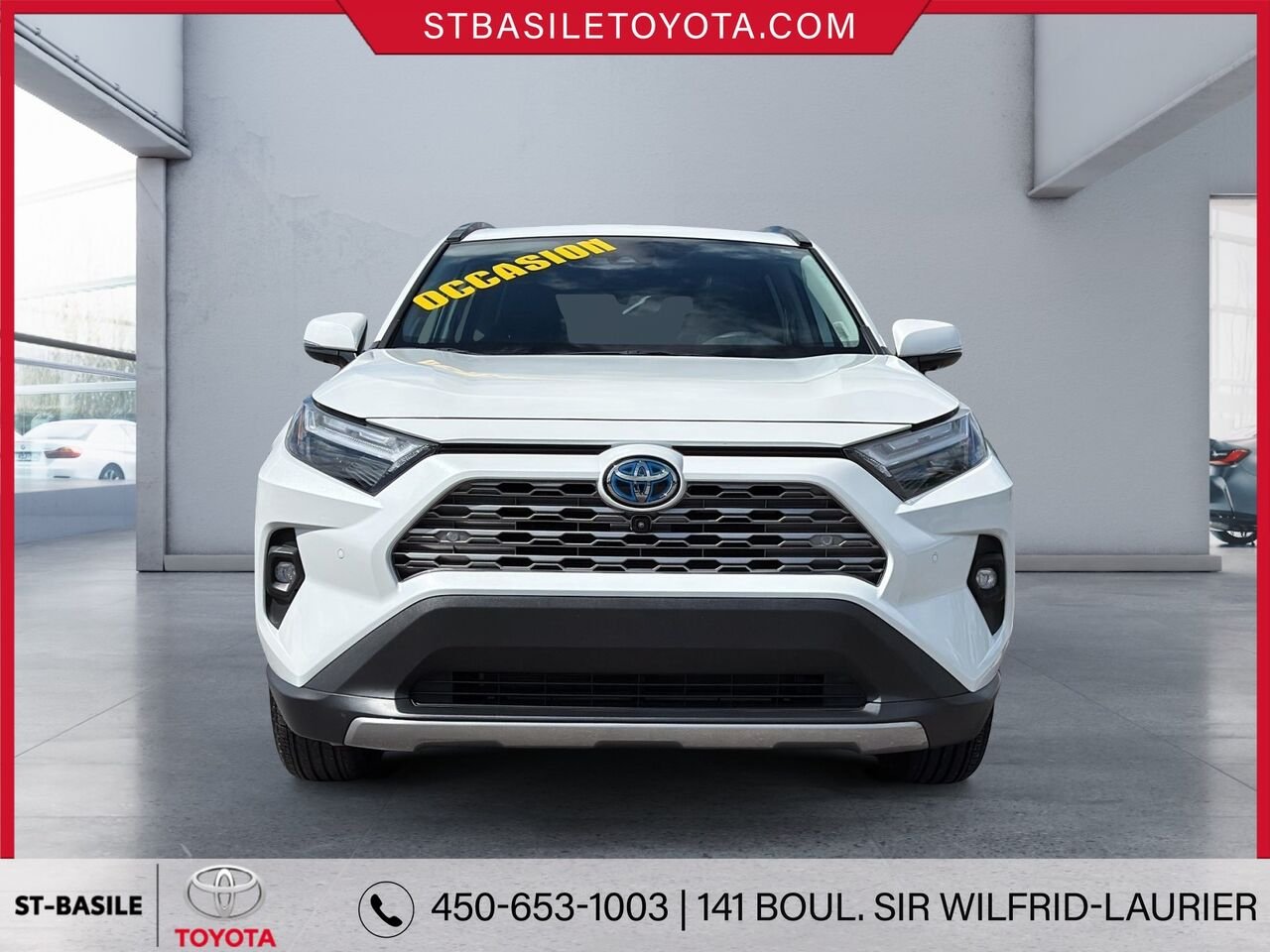 2023 Toyota RAV4 Hybrid Wind Chill Pearl Saint-Basile-le-Grand - photo #1