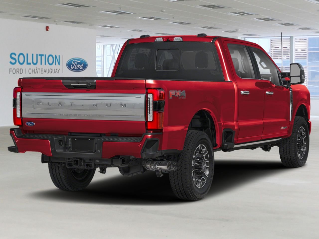 Ford Super Duty F-250 SRW PLATINUM CABINE 6 PLACES 4RM CAISSE DE 6,75 PI 2026 Rouge rubis métallisé teinté verni Châteauguay - photo #2
