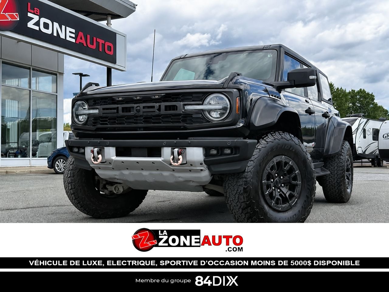 2022 Ford Bronco Raptor Black Granby - photo #0