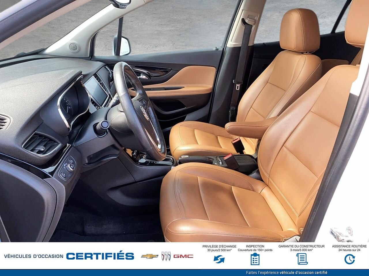 BUICK ENCORE ESS Essence 4 portes TA 2017 Blanc Montmagny - photo #7