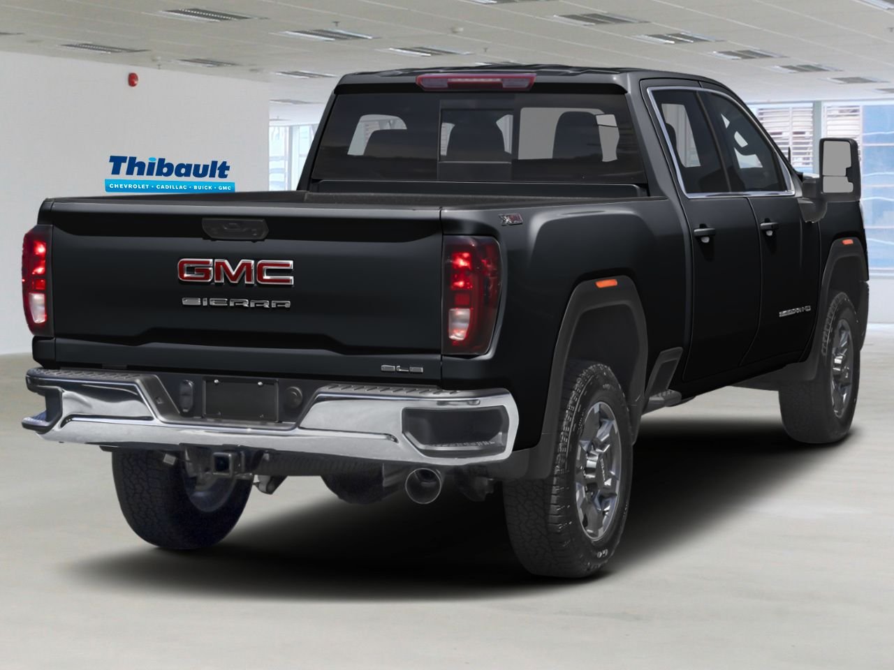 2026 GMC SIERRA 3500HD SLE cabine multiplace 4RM 172 po Black Sherbrooke - photo #2
