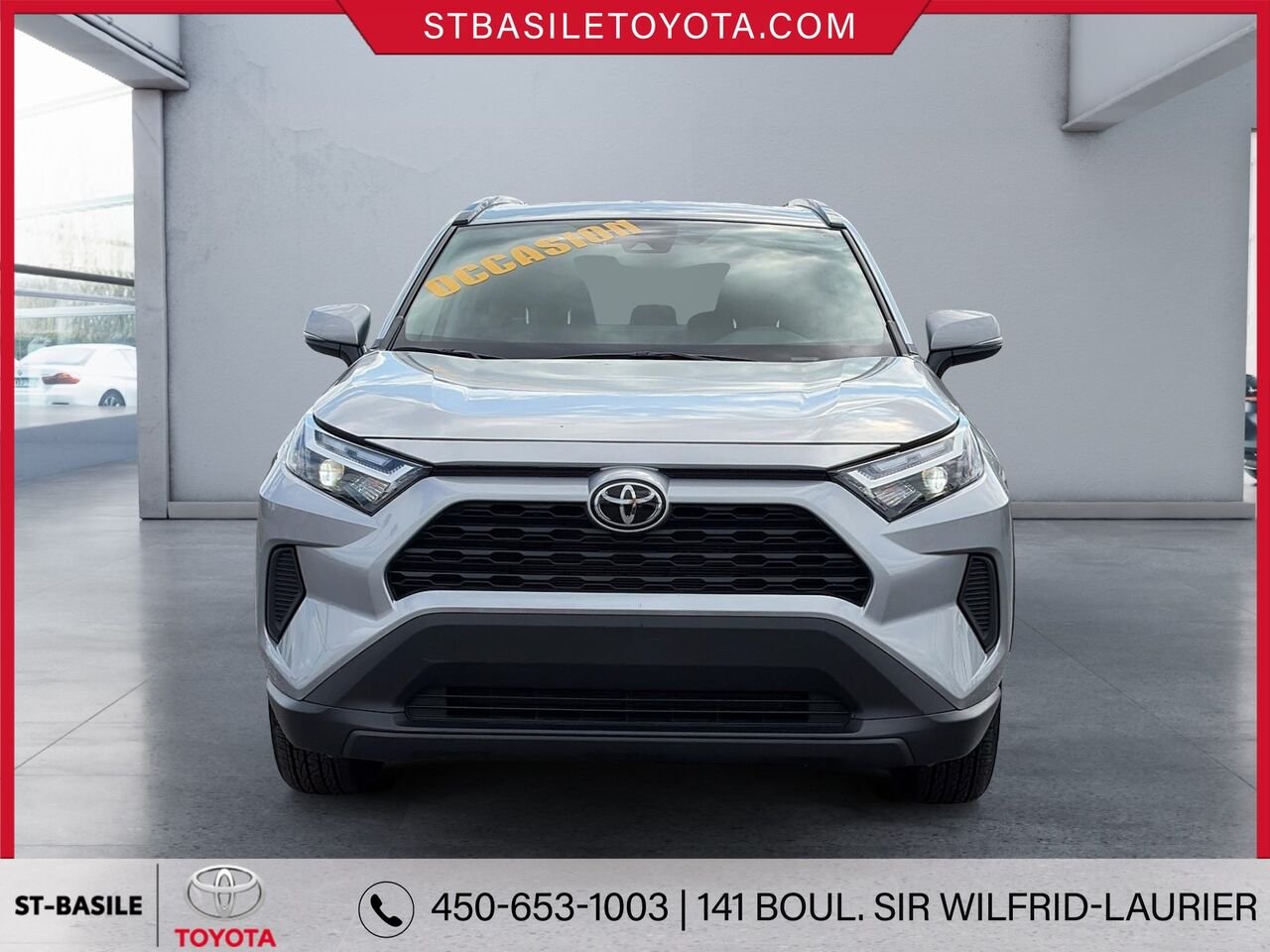 2025 Toyota RAV4 Hybrid Silver Sky Metallic Saint-Basile-le-Grand - photo #1