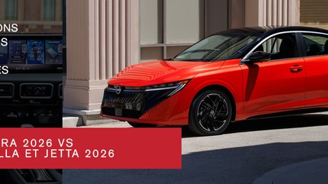 Nissan Sentra 2026 vs Honda Civic, Toyota Corolla, Volkswagen Jetta, Kia K4 et Hyundai Elantra : Quelle est la meilleure berline compacte ?