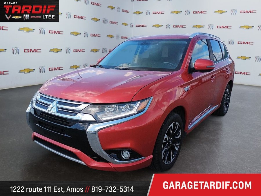 2018 Mitsubishi Outlander Plug-In Hybrid 2018 Red