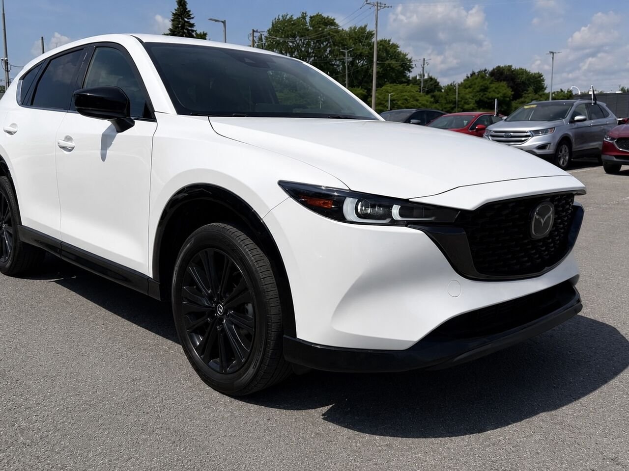 2023 Mazda CX-5 SPORT DESIGN White Châteauguay - photo #2