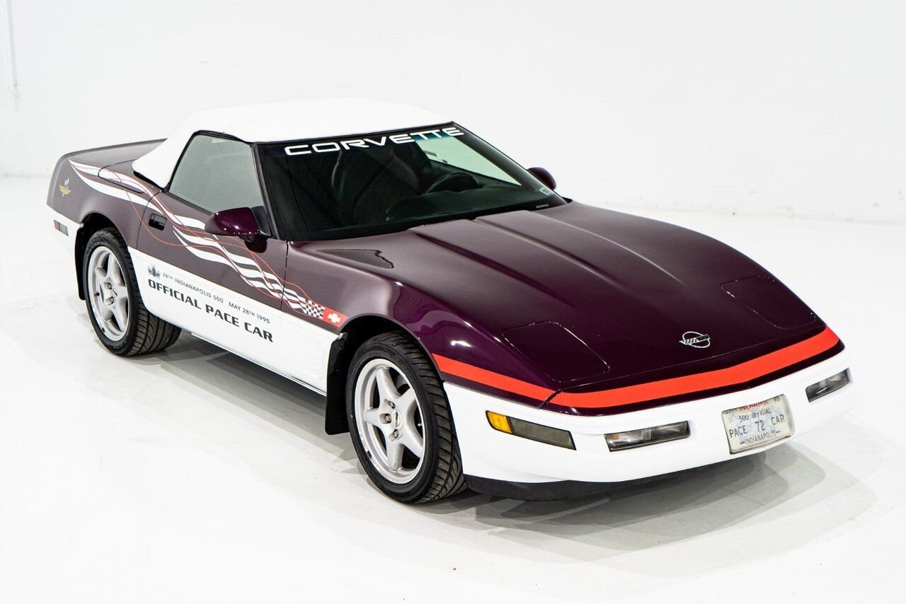 1995 Chevrolet Corvette Convertible Pace Car Pink Montreal - photo #60
