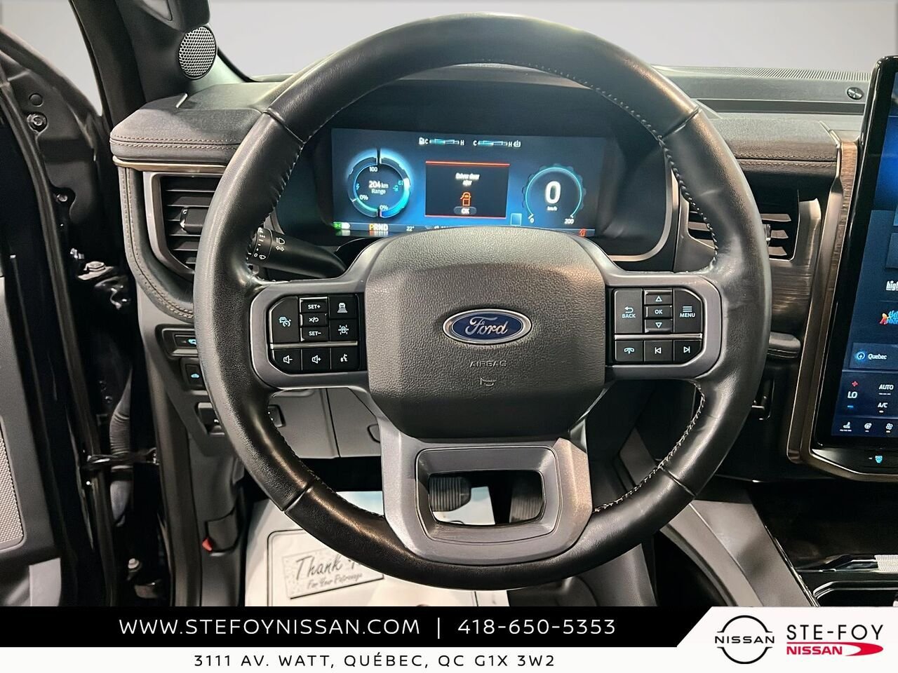 Ford F-150 Lightning GROUPE 510 A, standard range 2023 Bleu Ste-Foy - photo #11