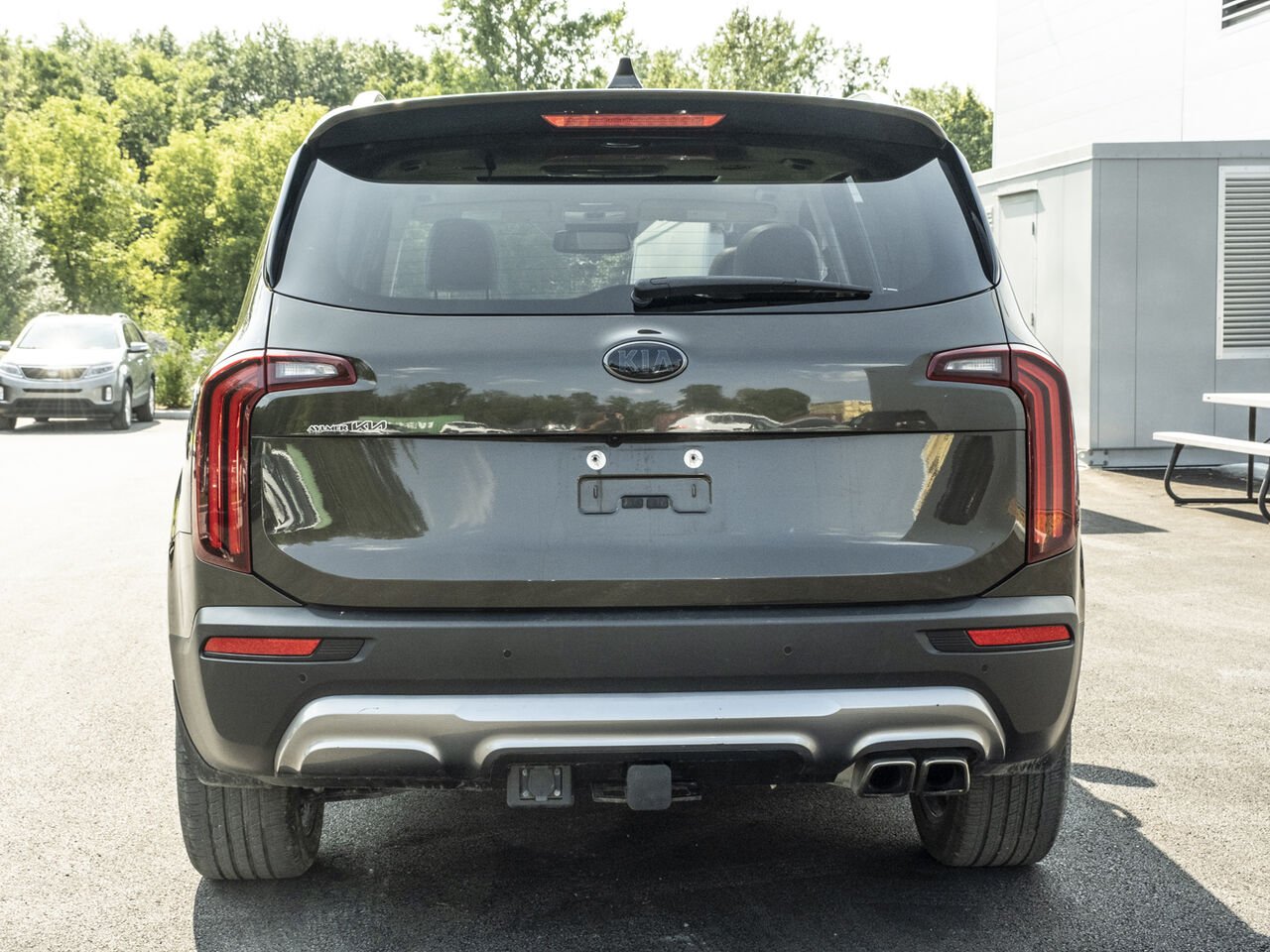2021 Kia Telluride Green Gatineau - photo #4