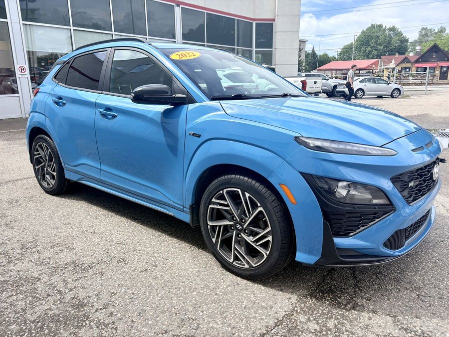 HYUNDAI KONA 2022 2022 Bleu