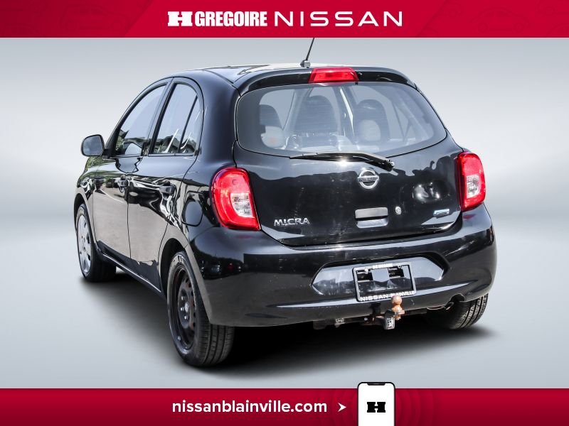 2015 Nissan MICRA Black Blainville - photo #5