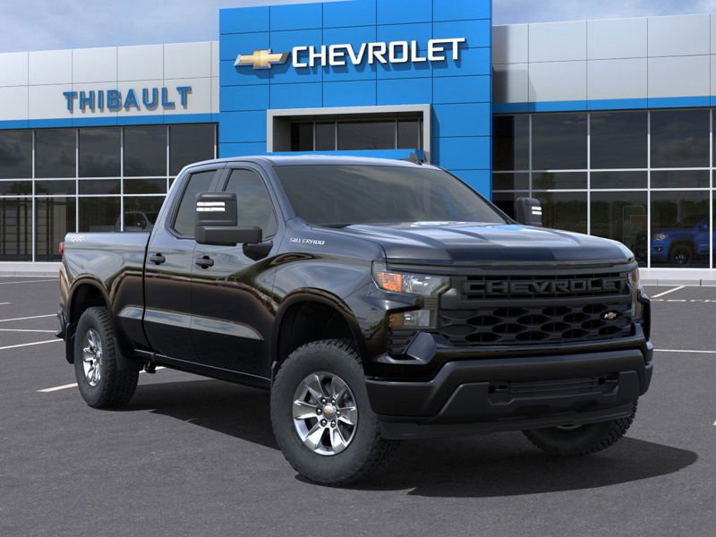 CHEVROLET Silverado 1500 WT 2025 Gris sterling métallisé Saint-Eustache - photo #6