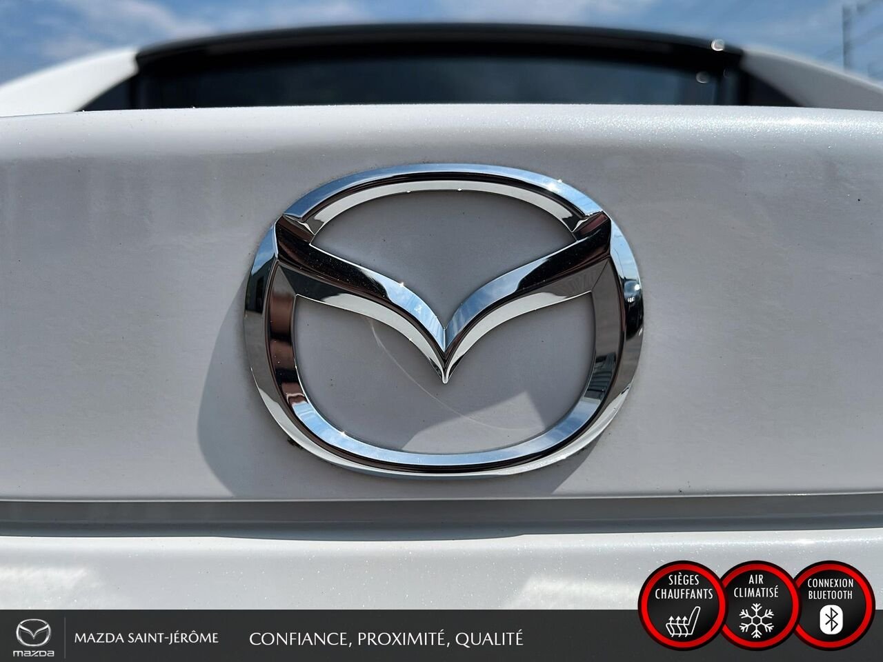 2023 Mazda MX-5 RF GS-P | MAGS NOIR | TOIT ÉLECTRIQUE | AUTOMATIQUE | White Saint-Jérôme - photo #7