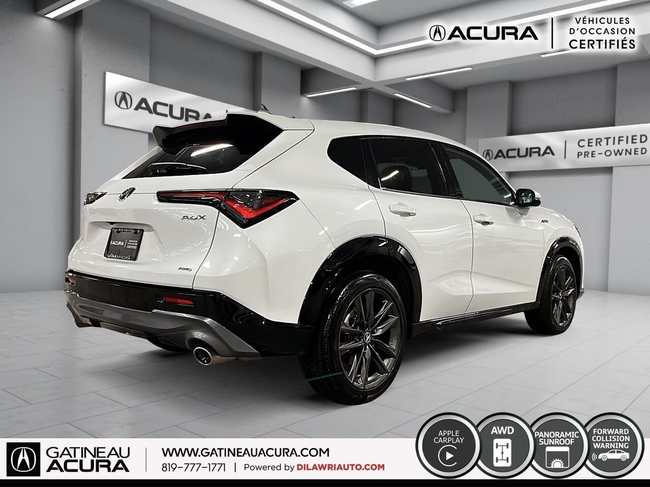 Acura ADX A-Spec AWD 2025 Blanc Ottawa & Gatineau - photo #16