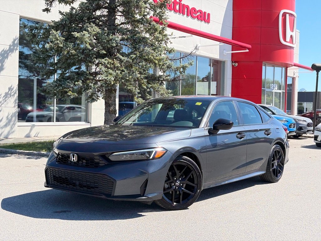 2026 Honda Civic Sedan Sport CVT Grey Gatineau - photo #7