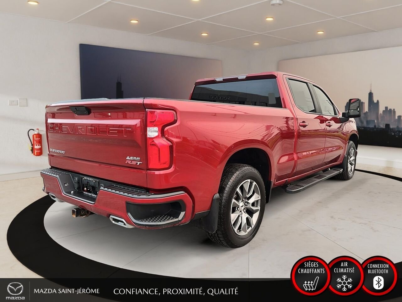 2020 Chevrolet Silverado 1500 RST | DURAMAX DIESEL | 4X4 | GROUPE REMORQUAGE Red Saint-Jérôme - photo #5