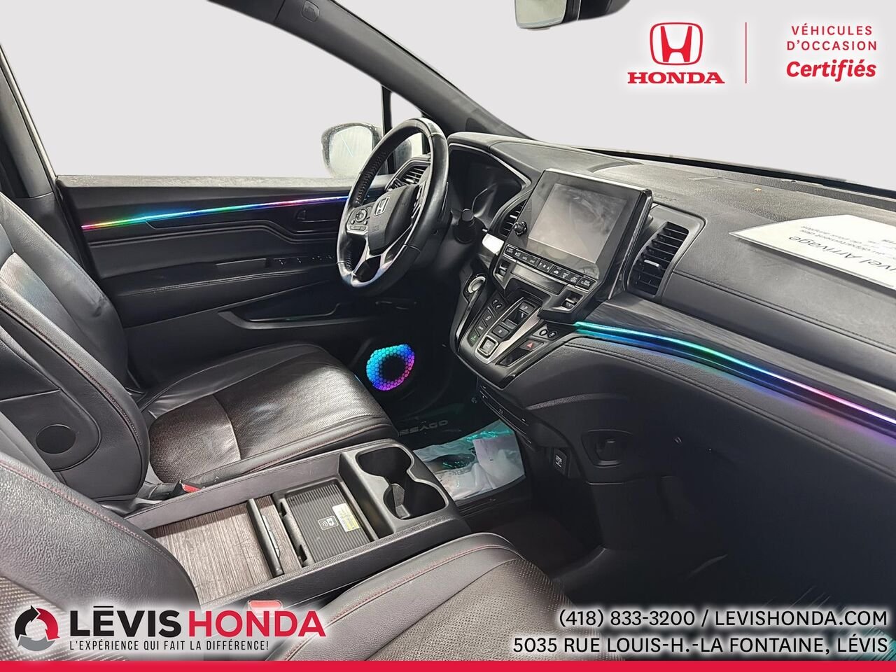 Honda Odyssey Black Edition Black Edition BA 2023 Blanc Lévis - photo #10