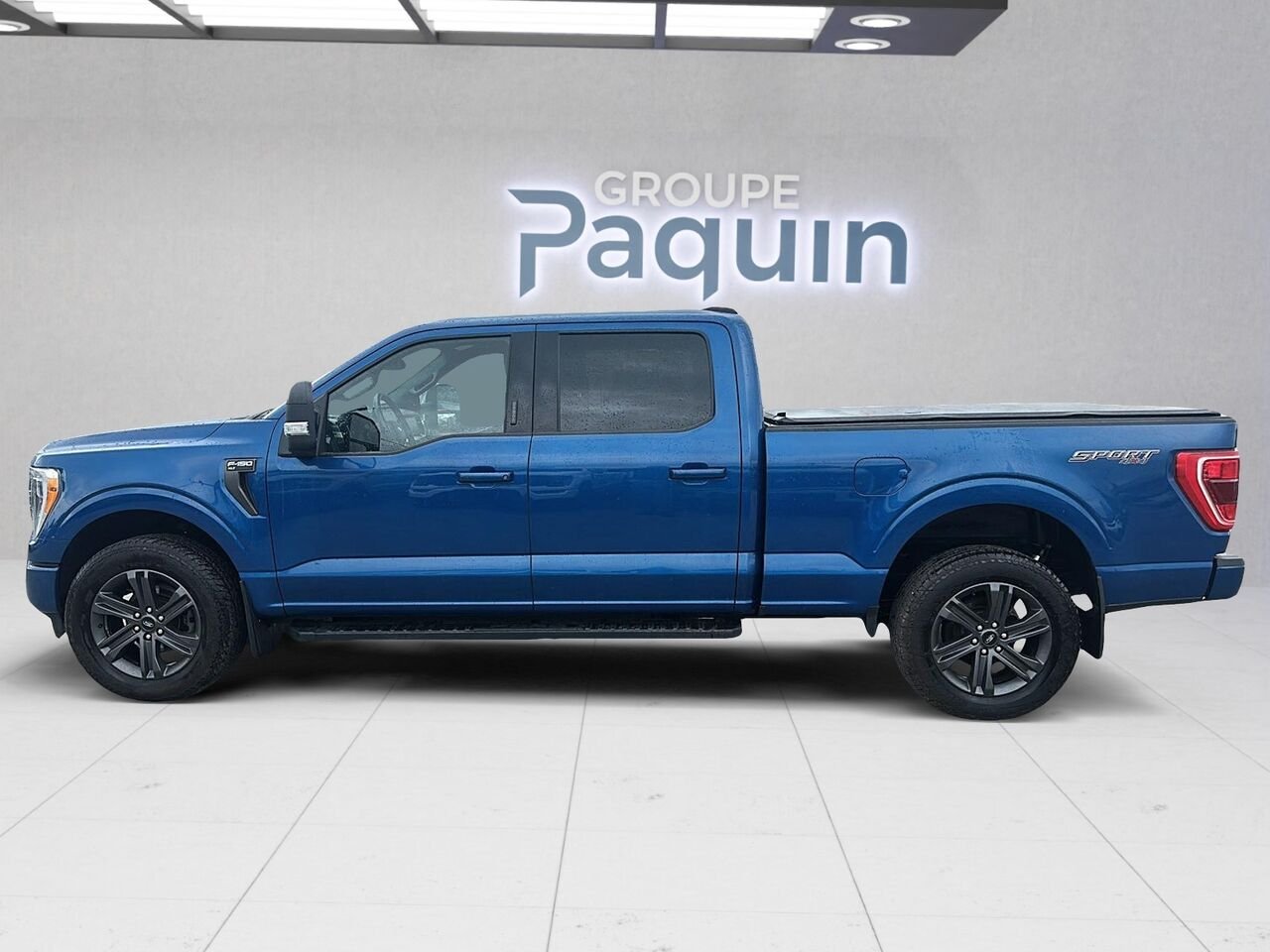 Ford F-150 2023 Bleu Rouyn-Noranda - photo #4