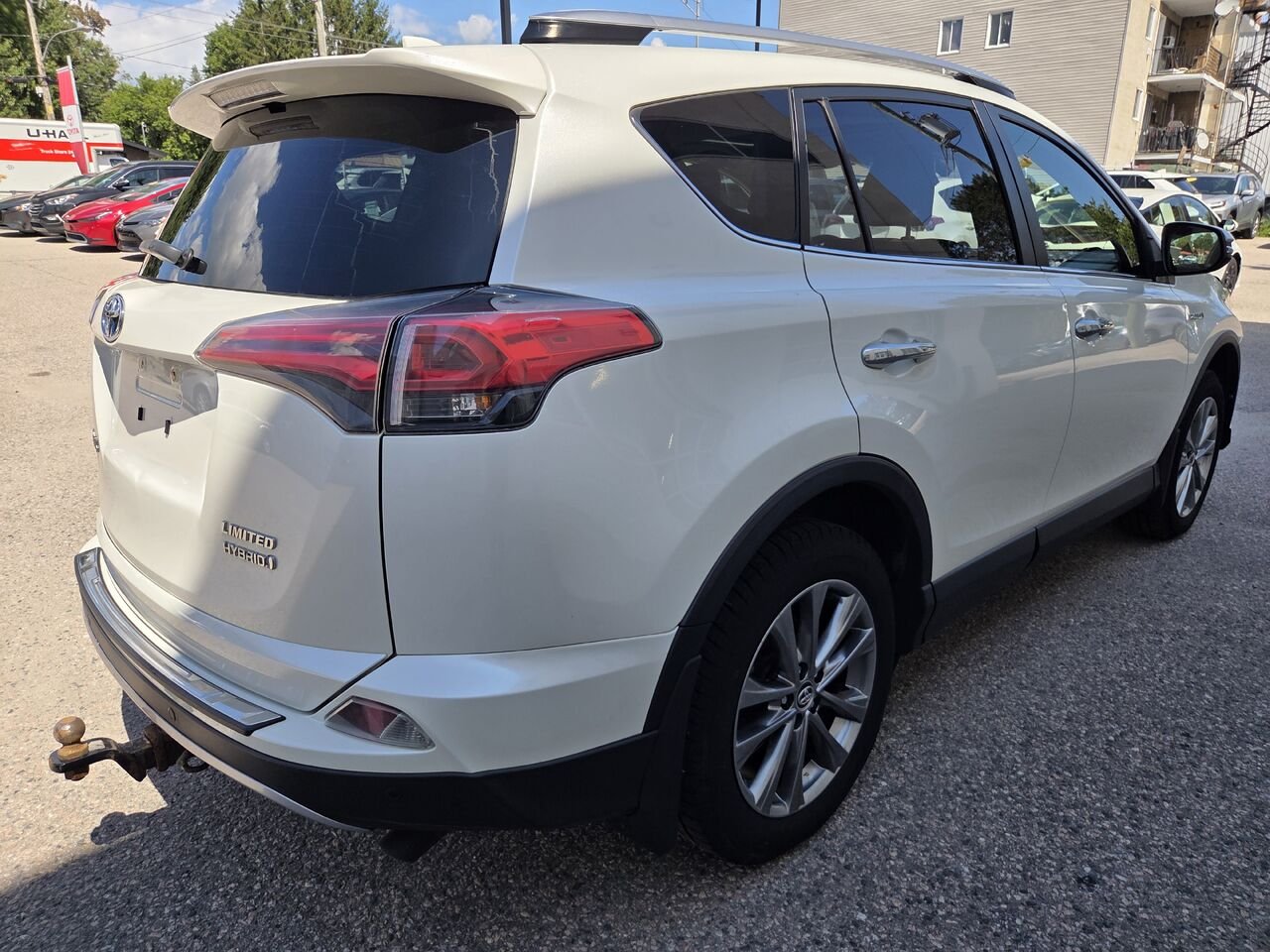 2017 Toyota RAV4 Hybrid White Mont-Laurier - photo #8