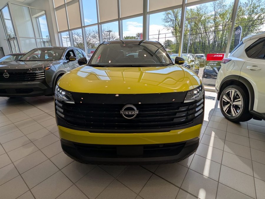 NISSAN Kicks 2026 2026 Jaune yuzu métallisé/Noir intense