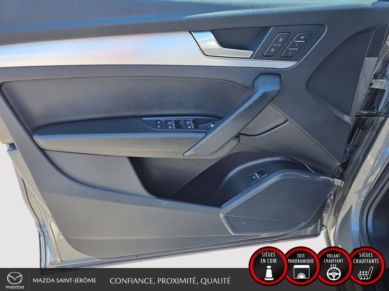 Audi Q5 Progressiv 45 TFSI quattro 2023 Gris Saint-Jérôme - photo #12