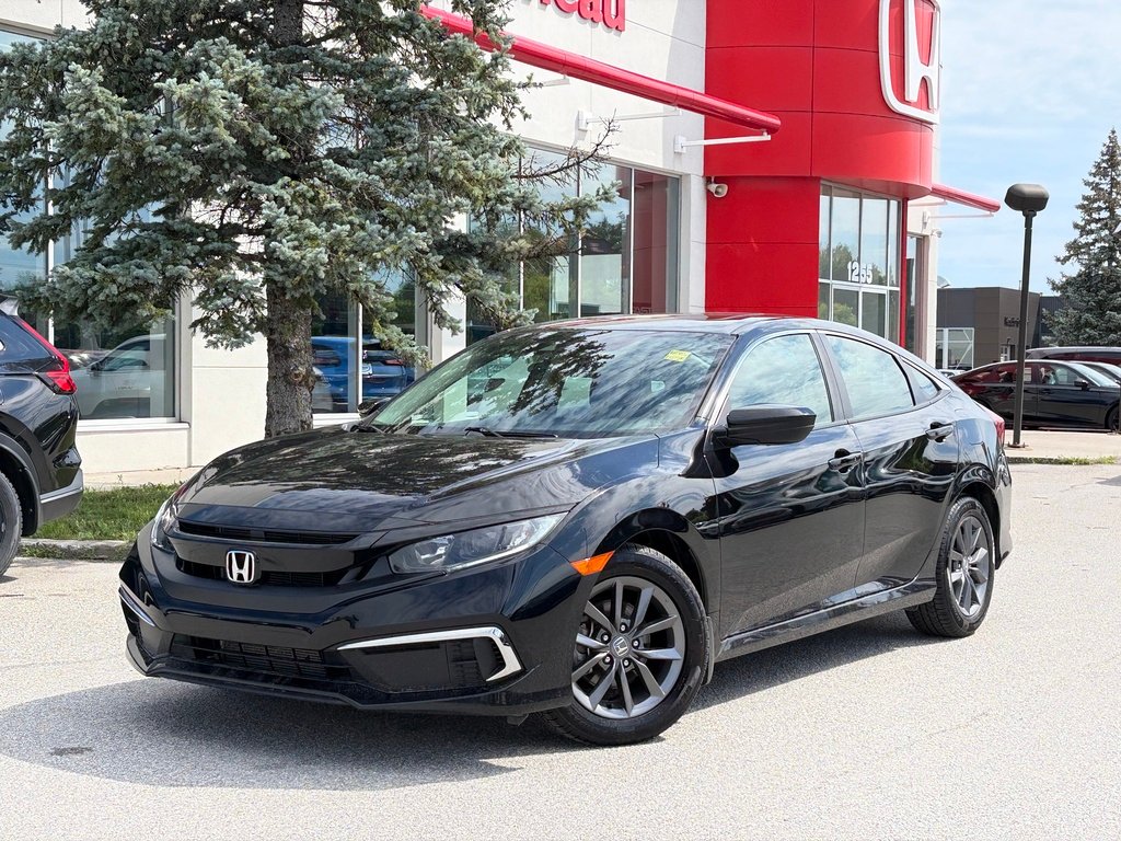 2021 Honda Civic Sedan EX Black Gatineau - photo #0
