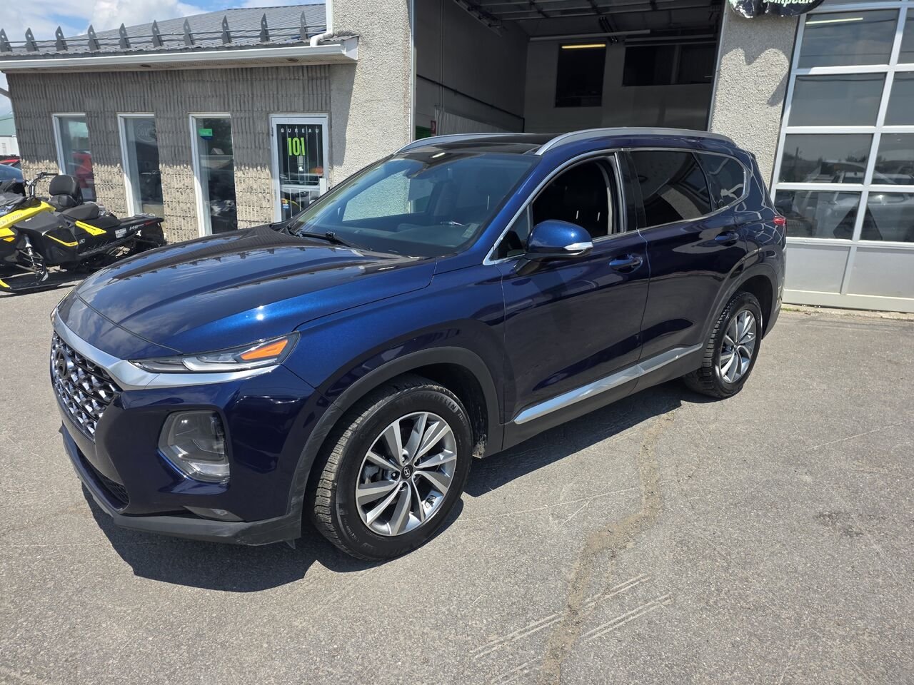 Hyundai Santa Fe 2020 Bleu Longueuil, - photo #1