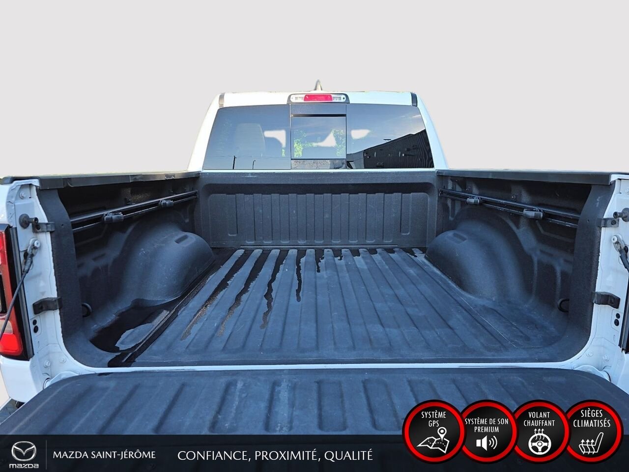 2022 Ram 1500 Sport | caisse de 5 pi 7 po | CUIR | 4X4 | White Saint-Jérôme - photo #24
