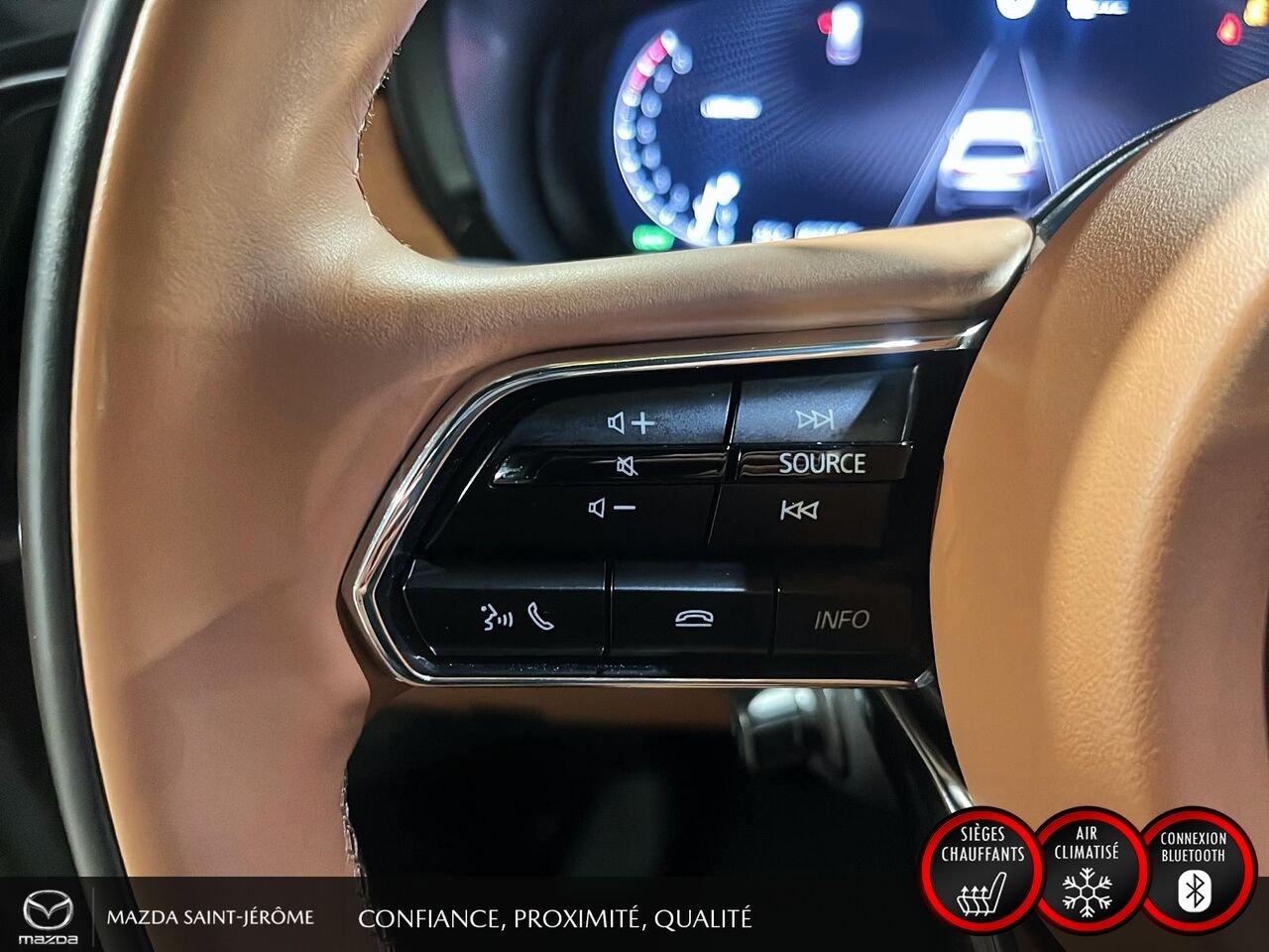 2024 Mazda CX-90 hybride léger Signature | TOIT PANORAMIQUE | AWD | CUIR NAPPA | SIEGES CAPITAINES Grey Saint-Jérôme - photo #14