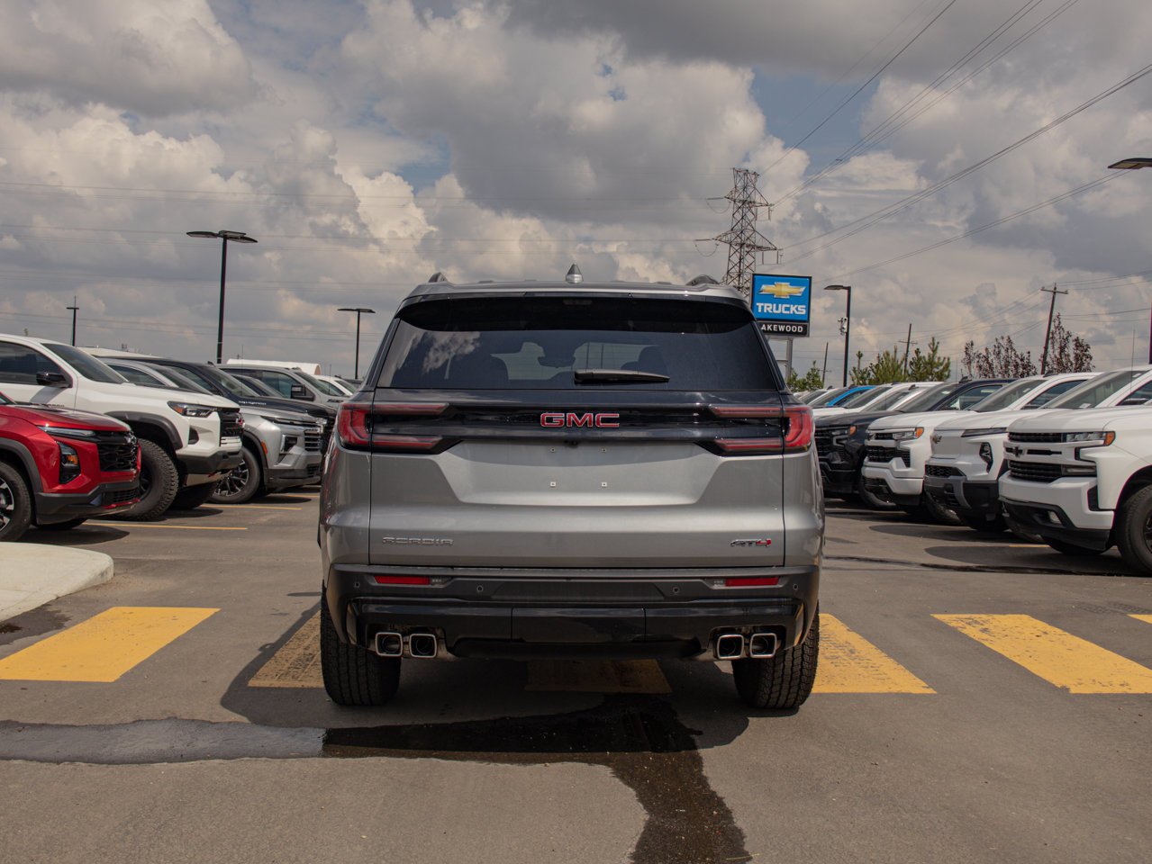 2026 GMC Acadia AWD 4dr AT4 Grey Sherwood Park - photo #8