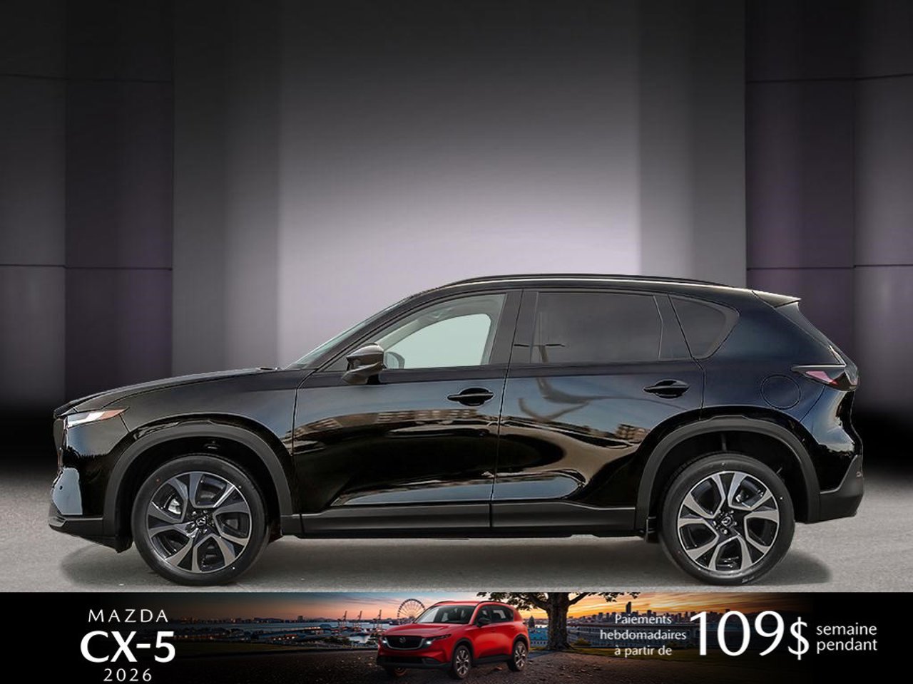 2026 Mazda CX-5 JM3KMBHAXT0190875 Jet Black Mica Mirabel - photo #2