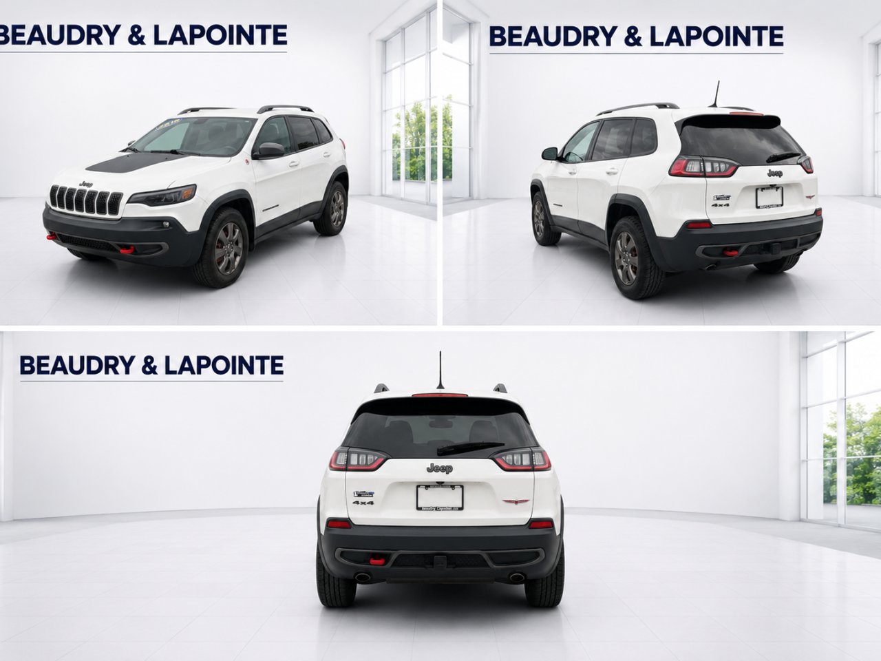 Jeep Cherokee 2019 Blanc La Sarre - photo #1