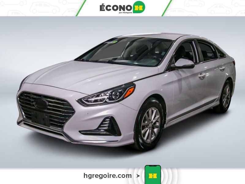2018 Hyundai Sonata White Blainville - photo #2