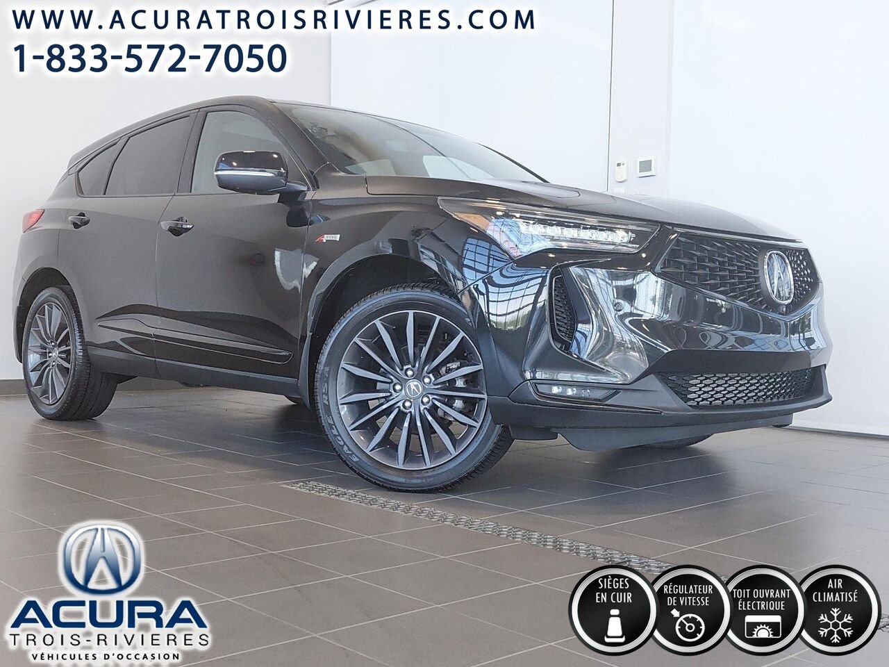 Acura RDX A-Spec Platinum Élite TI 2022 Noir Trois-Rivières - photo #0