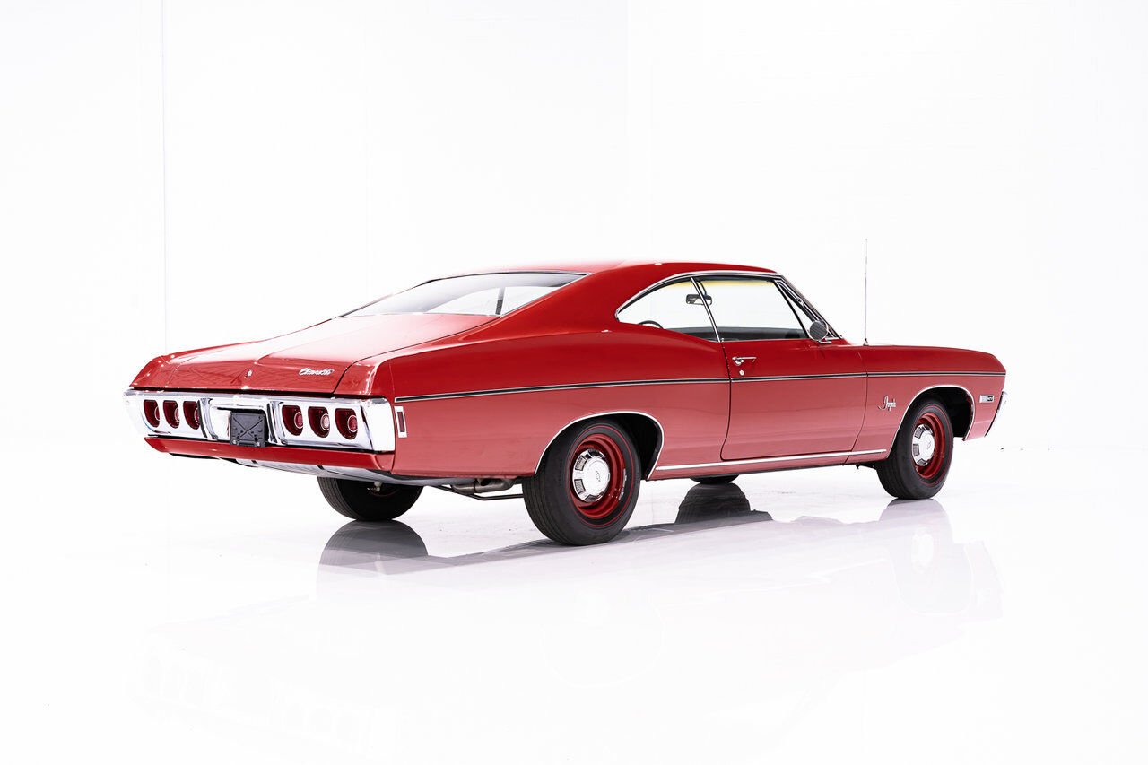 1968 Chevrolet Impala Match N# L72 427/425 4spd 4.56gear Org Bill Of Sale | PRIX EN USD Red Montreal - photo #113