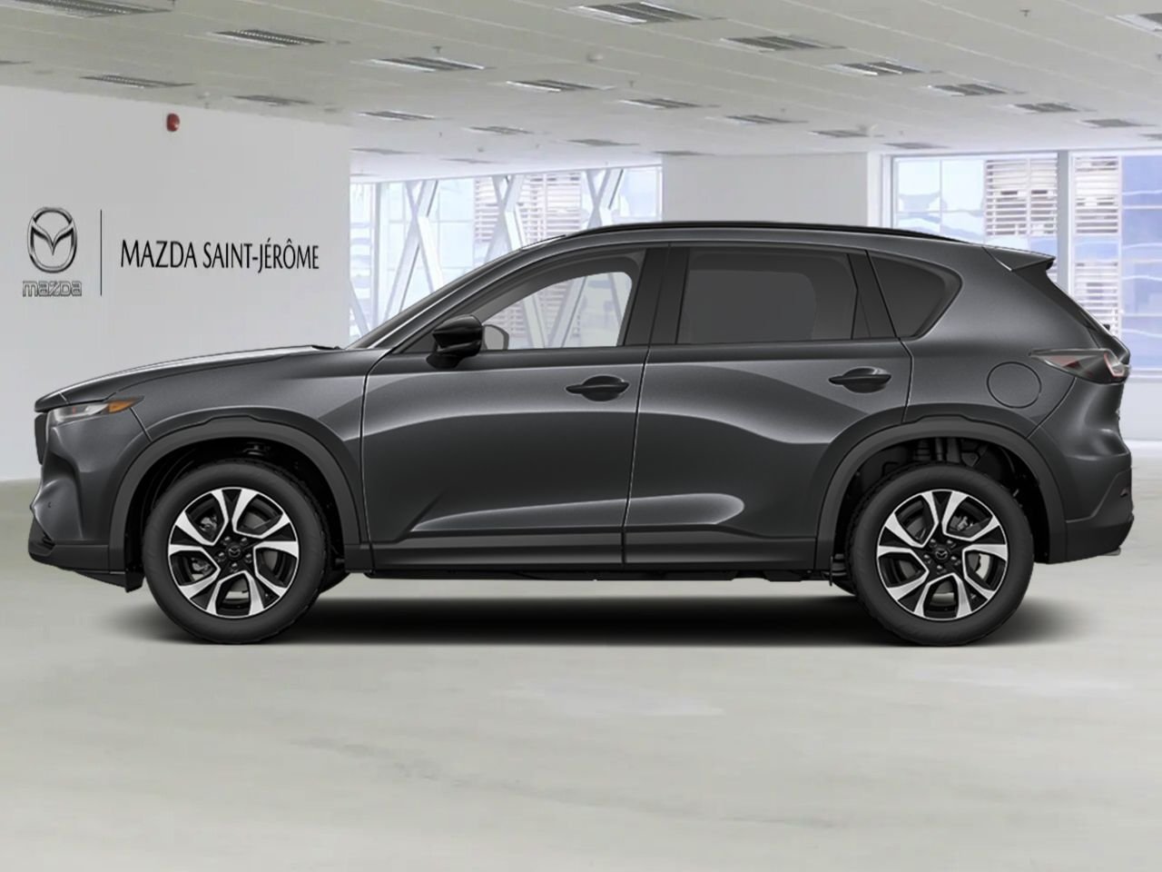 2026 MAZDA CX-5 GS TI Machine Grey Metallic Saint-Jérôme - photo #1