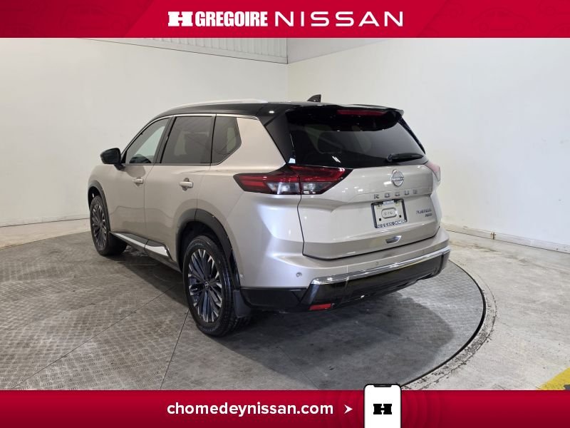 Nissan Rogue CL7280 | Platinum Cuir Toit Pano Caméra 360 à partir 2.99% 2024 Gris Laval - photo #5