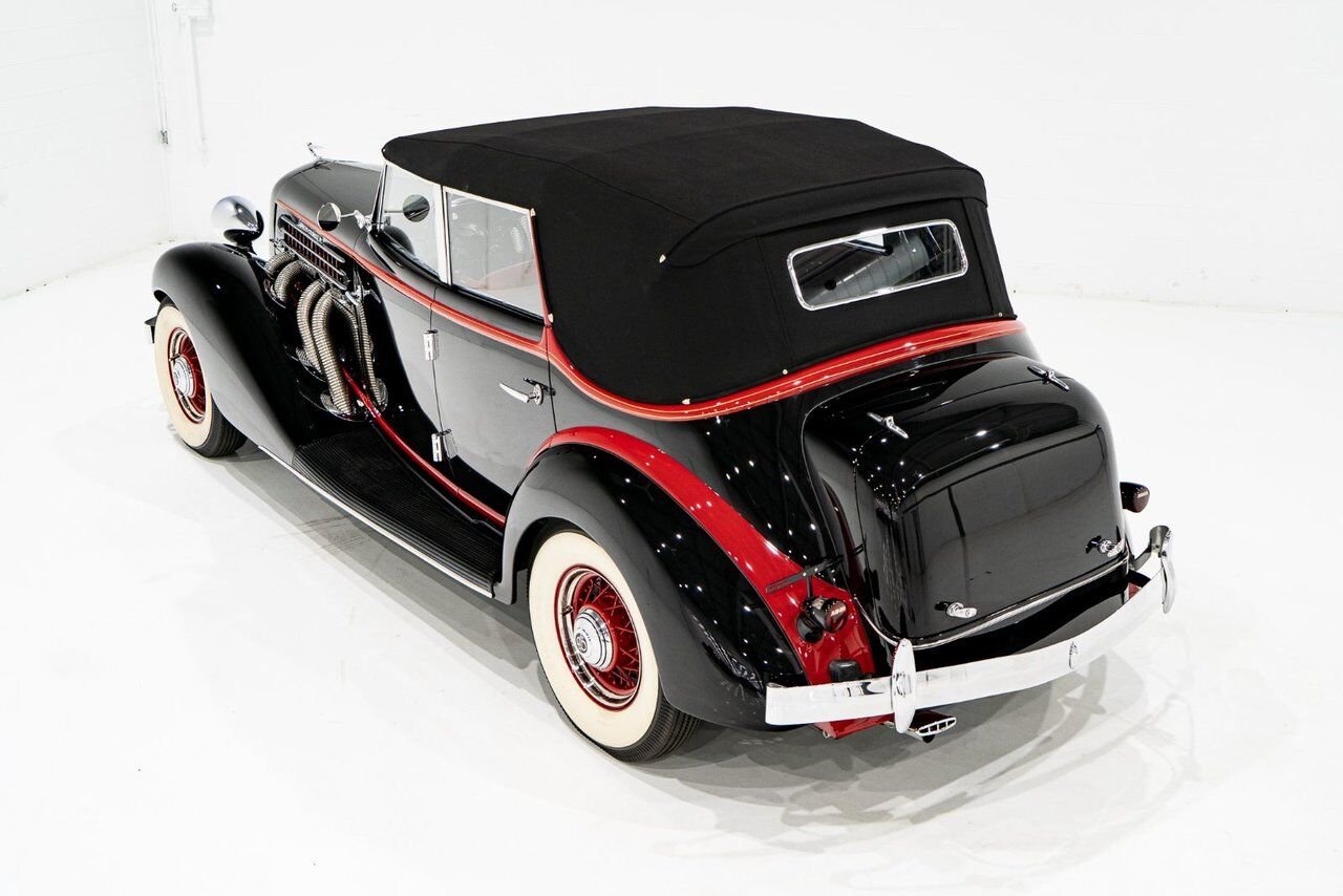Auburn 851 Supercharge Phaeton **PRIX EN USD** 1935 Noir Montréal - photo #25